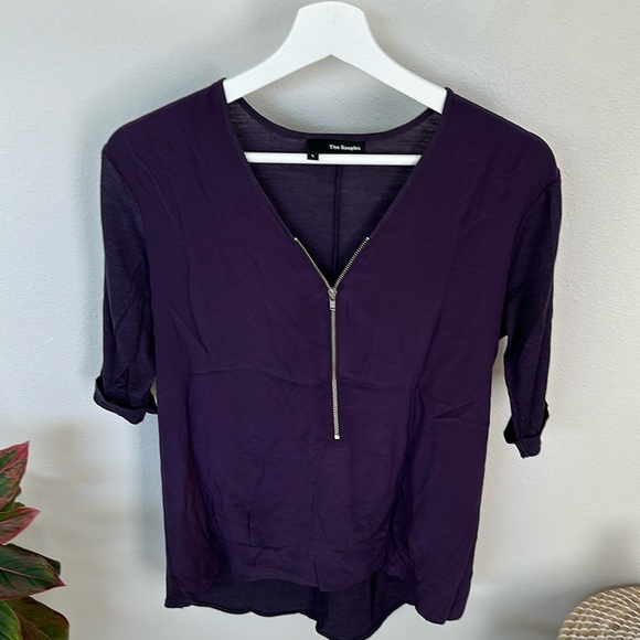 The Kooples purple top - Picture 1 of 4